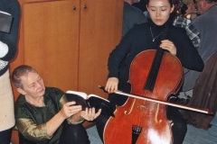 Die koreanische Kirchengemeinde mit einem Weihnachtskonzert